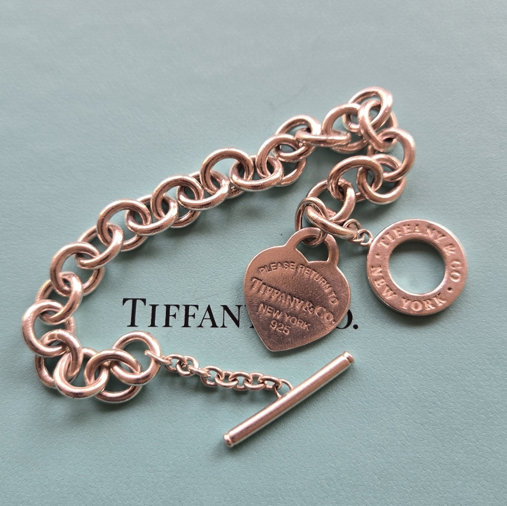 Tiffany & Co RTT Toggle Heart Tag Bracelet